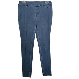 Calvin Klein blue wash denim jeggings Medium